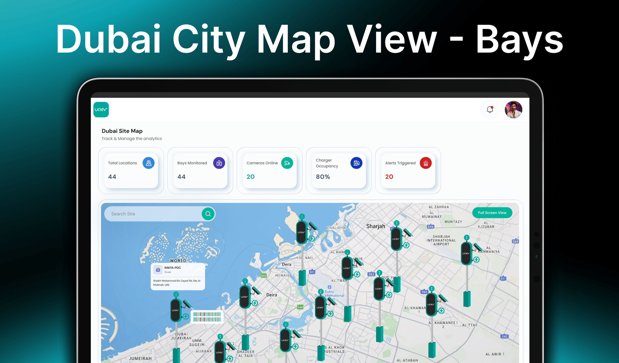 UAEV – AI-Powered EV Charging Monitoring Platform